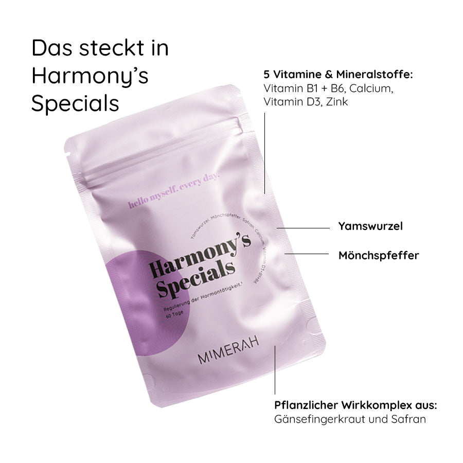 Inhaltsstoffe-erklaert-nahrungsergaenzungsmittel-frauen-harmonys-specials-mimerah